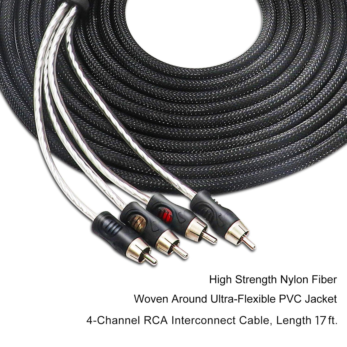 RECOIL P417 99.99% oxygen-free copper wire optimizes signal transfer