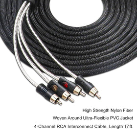 RECOIL P417 99.99% oxygen-free copper wire optimizes signal transfer