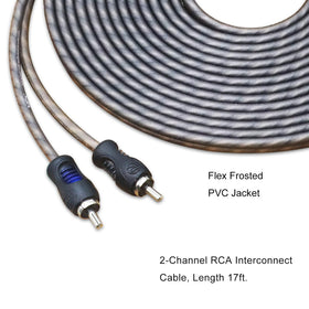 RECOIL RCI217-2 Echo Series 2-pack interconnect cables