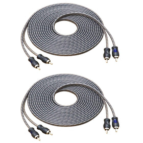 RECOIL RCI217-2 oxygen-free copper RCA cable, 17ft, for clear audio transmission