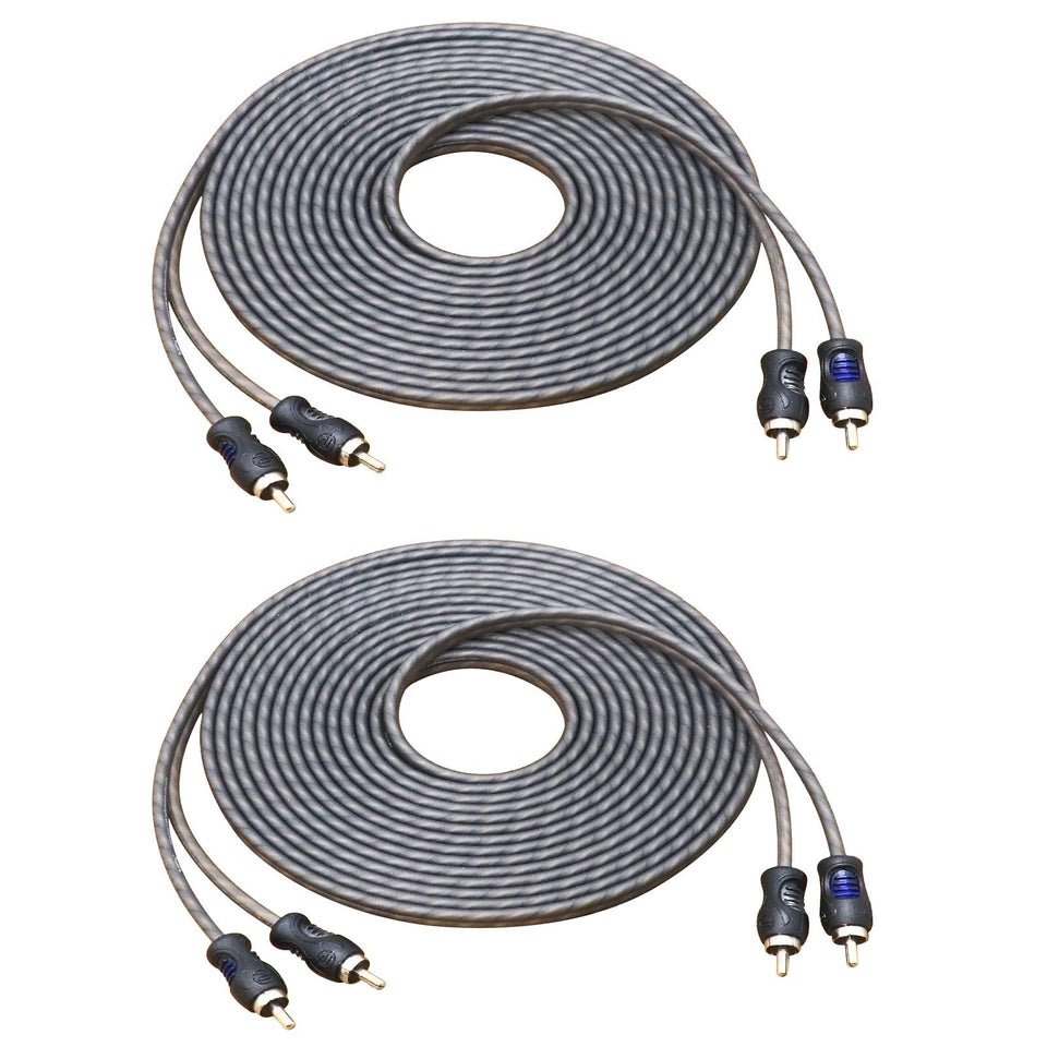 RECOIL RCI217-2 oxygen-free copper RCA cable, 17ft, for clear audio transmission