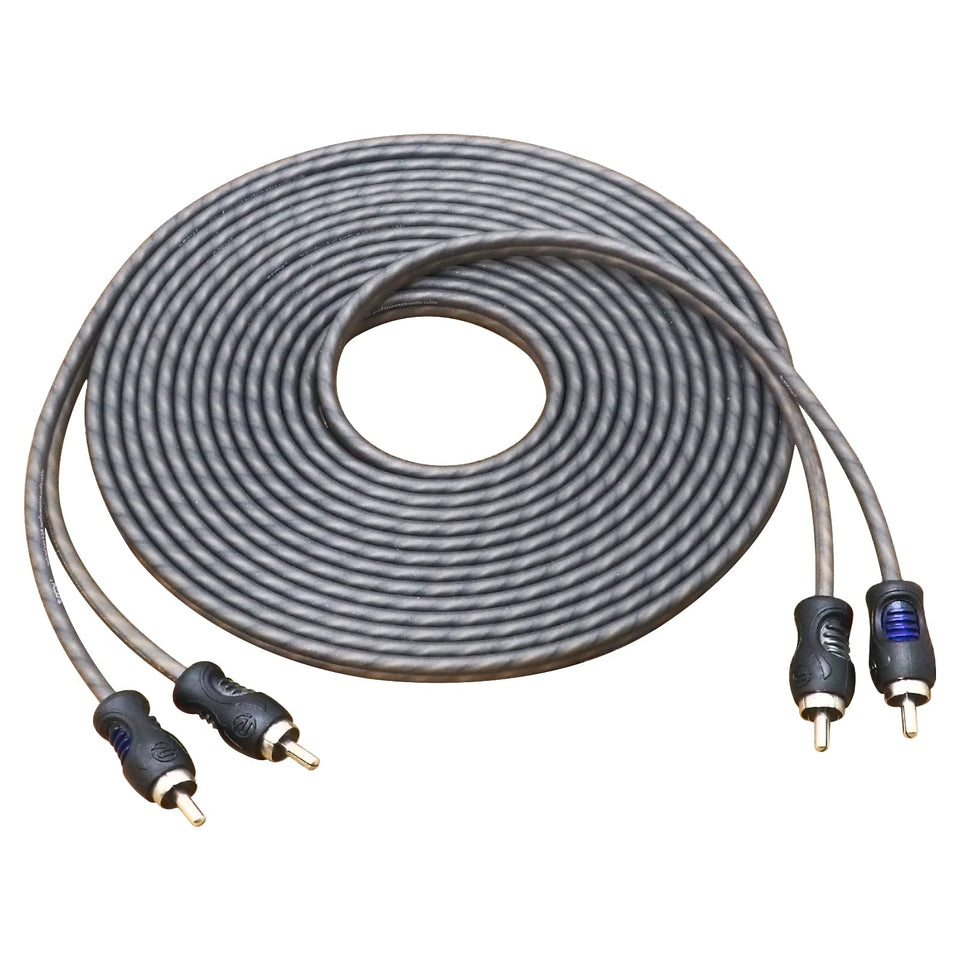 RECOIL RCI220 oxygen-free copper cable showcases premium conductor design for clear audio signal transfer.