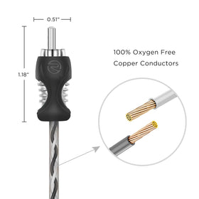 RECOIL RCI49 nickel-plated split-tip connectors ensure durable, reliable signal transfer