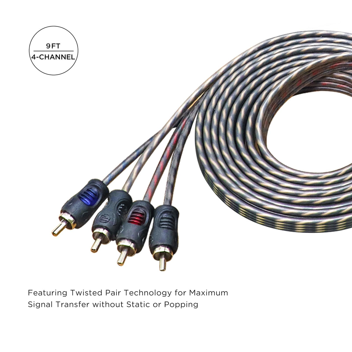 RECOIL RCI49 99.99% oxygen-free copper wire preserves detail and reduces impedance