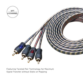 RECOIL RCI49 99.99% oxygen-free copper wire preserves detail and reduces impedance