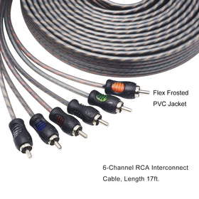 RECOIL RCI617 flex frosted jacket provides easy bending and flexible routing.