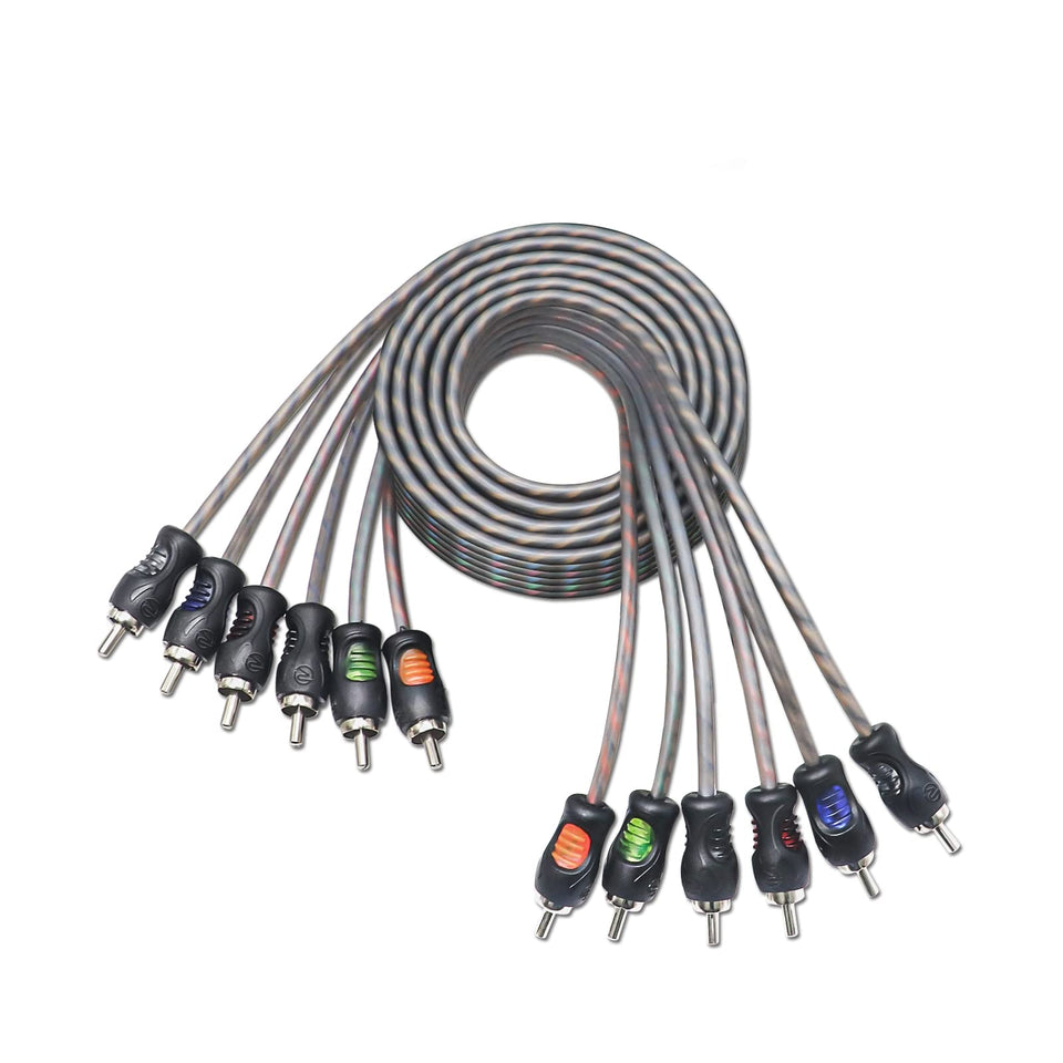 RECOIL RCI66 6ft cable shown for flexible home audio setup.