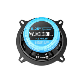 RECOIL REM525 tweeter mounted flush demonstrating flexible placement and clarity