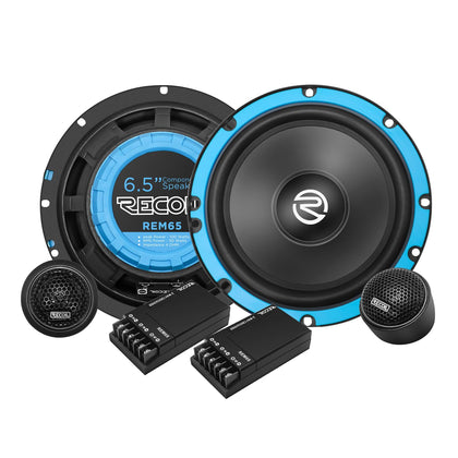 RECOIL REM65 front view shows speaker face and grille for clear upgrade