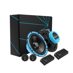 RECOIL REM65 tweeter closeup highlighting silk dome for smooth highs
