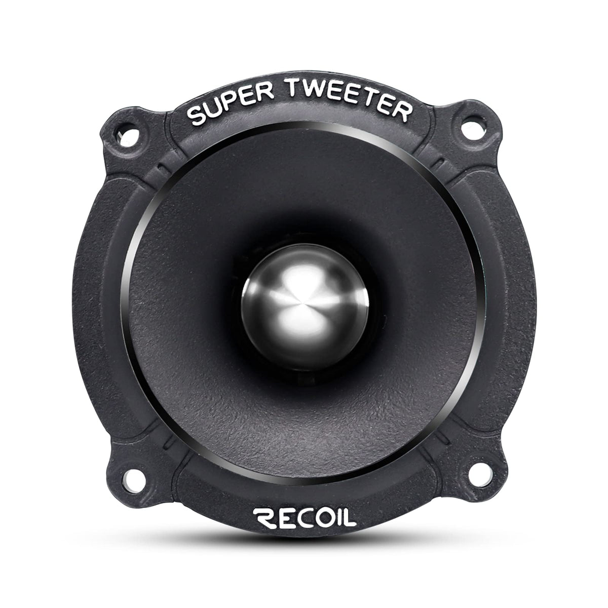 RECOIL TW250 inline capacitor crossover visual showing distortion reduction
