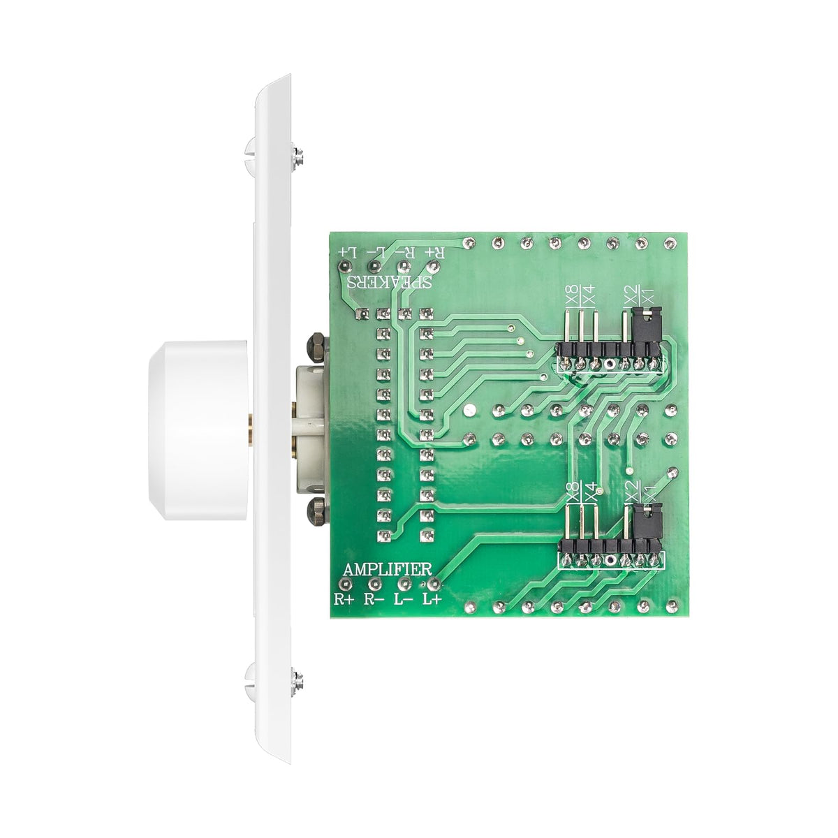 RECOIL VC-R100 flush wall-mount plate delivers elegant, hidden installation.