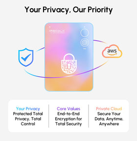 RECOLX AI Voice Recorder with noise reduction captures clear speech