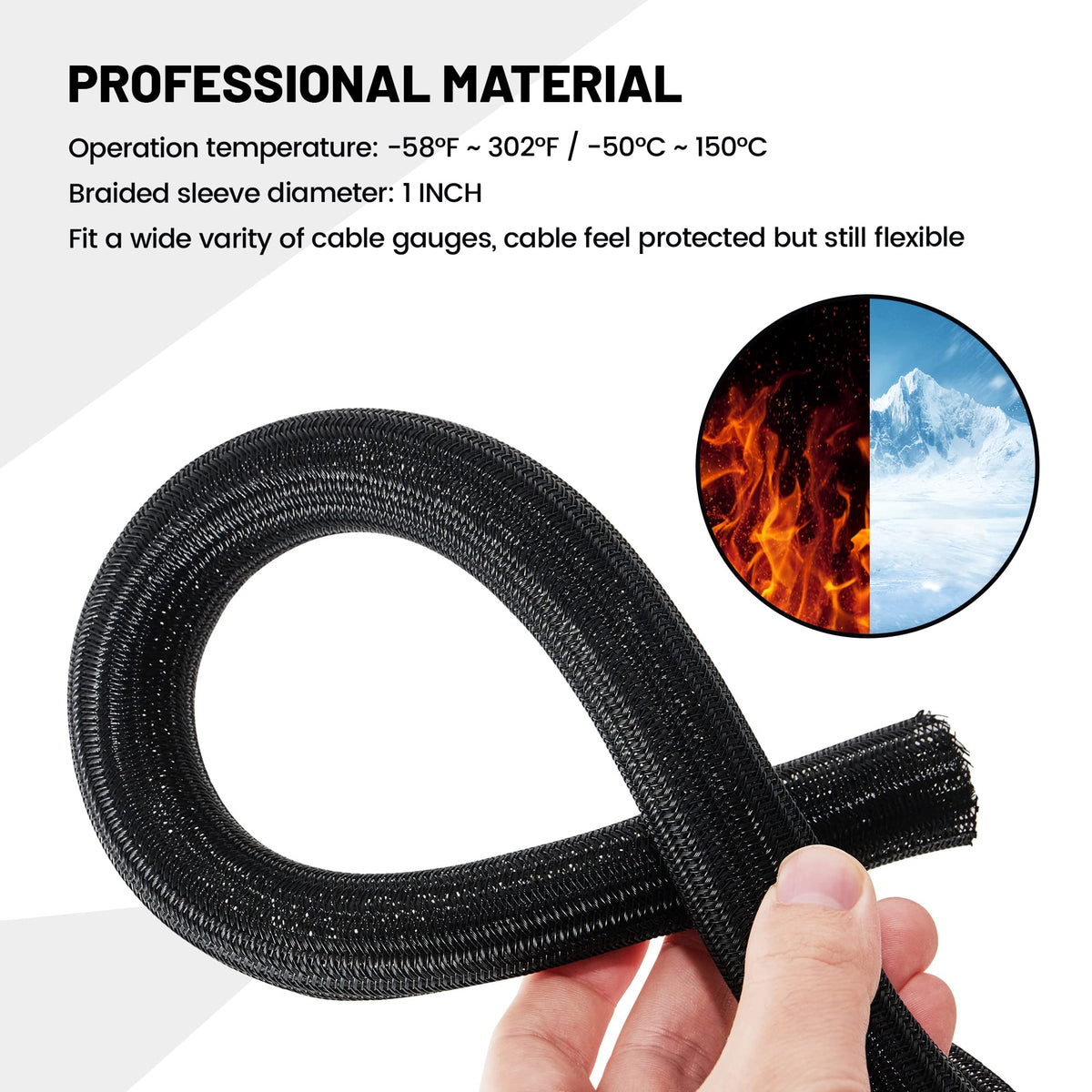 RED WOLF anti friction sleeve reduces wear on cables