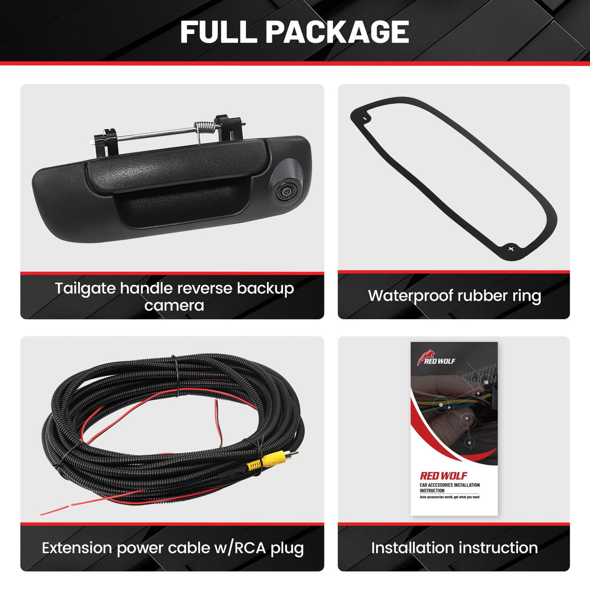 RED WOLF Dodge Ram fitment for 2002–2008 Rams and 2500/3500 models.