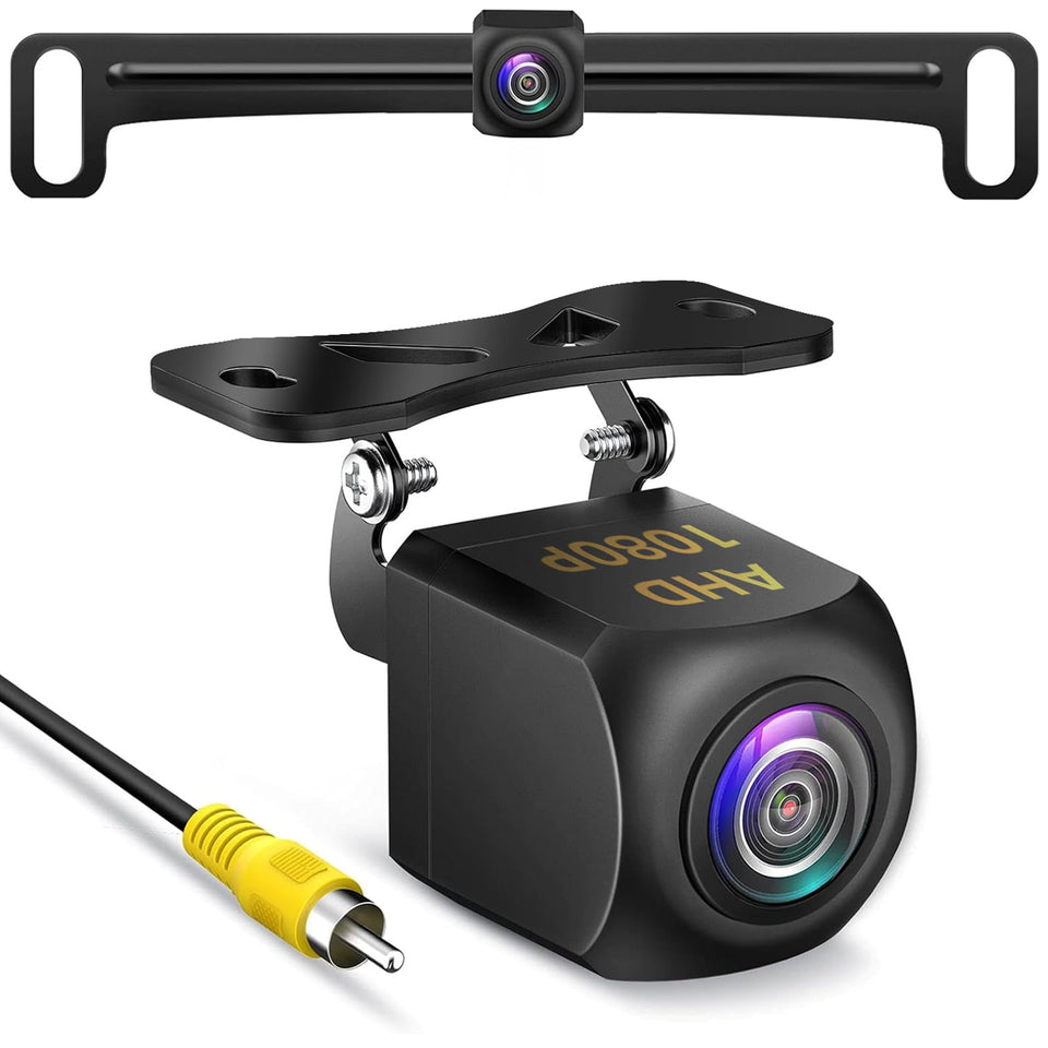 Redmaple car backup camera 1080p delivers crystal rear visibility for safer reversing.