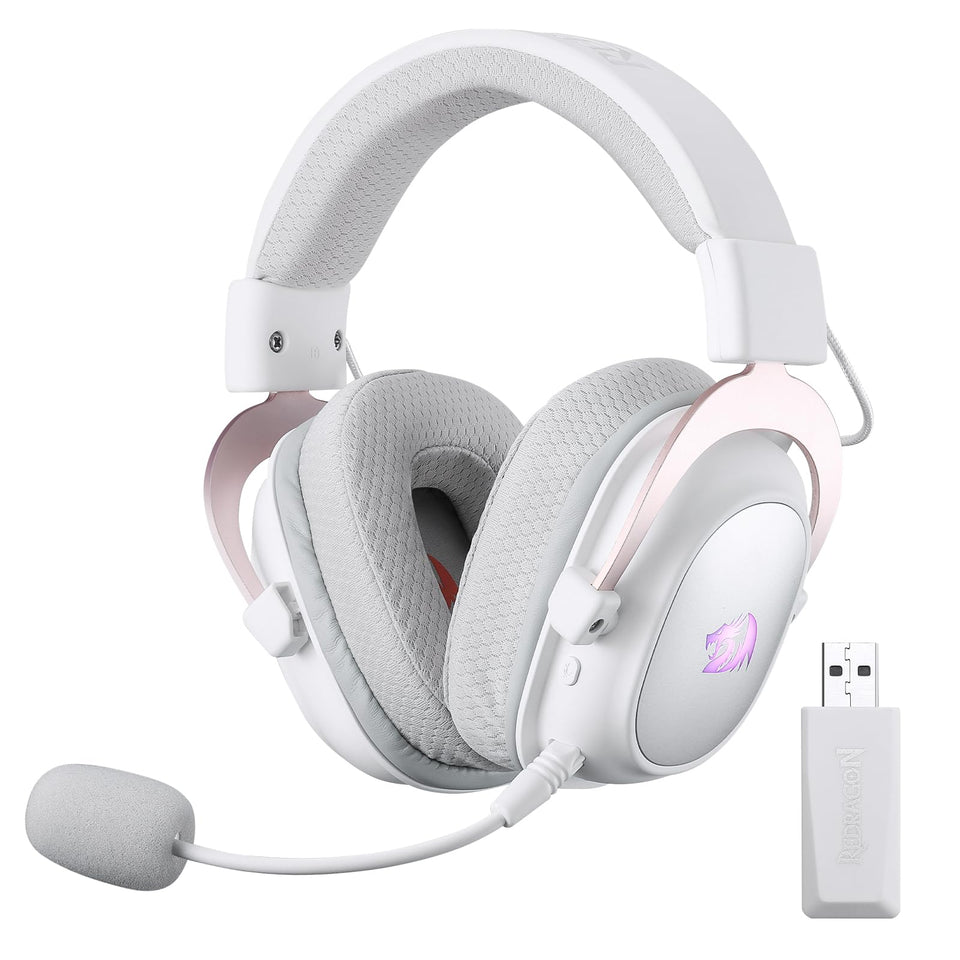 Redragon H510 Pro RGB earcups with memory foam for long-lasting comfort