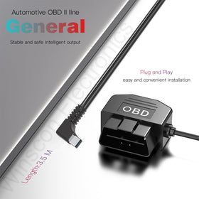 Redsia cable hidden under car floor for clean interior