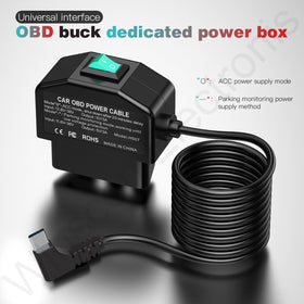 Redsia OBD port plug-in installation shows quick wiring