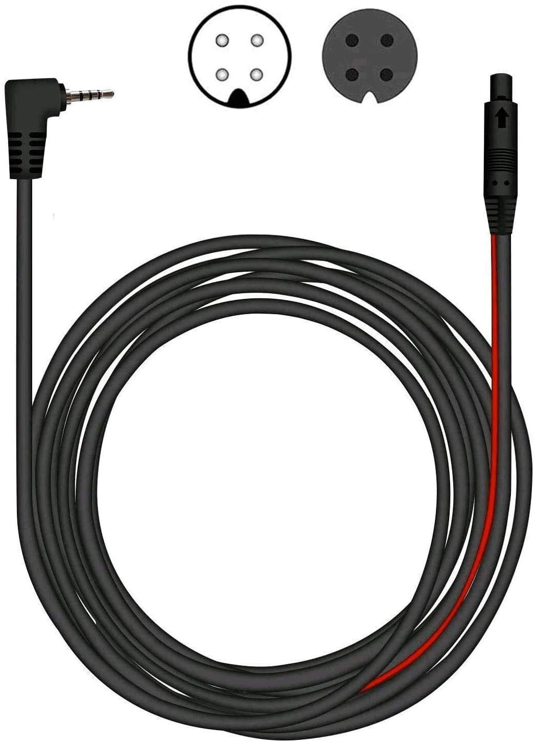 REDTIGER 4-pin 2-5mm connector closeup for stable power connection