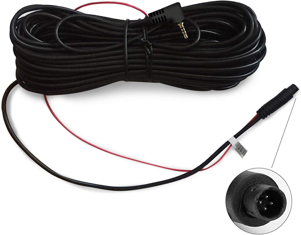 REDTIGER 98ft cable front connector showing plug and secure fit for reliable connection