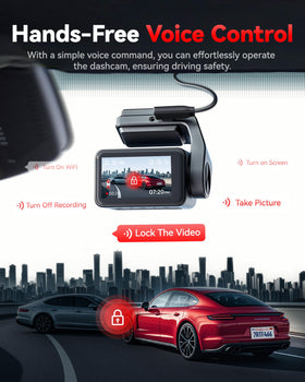 REDTIGER F4 Pro 2.2 inch touch screen for quick controls