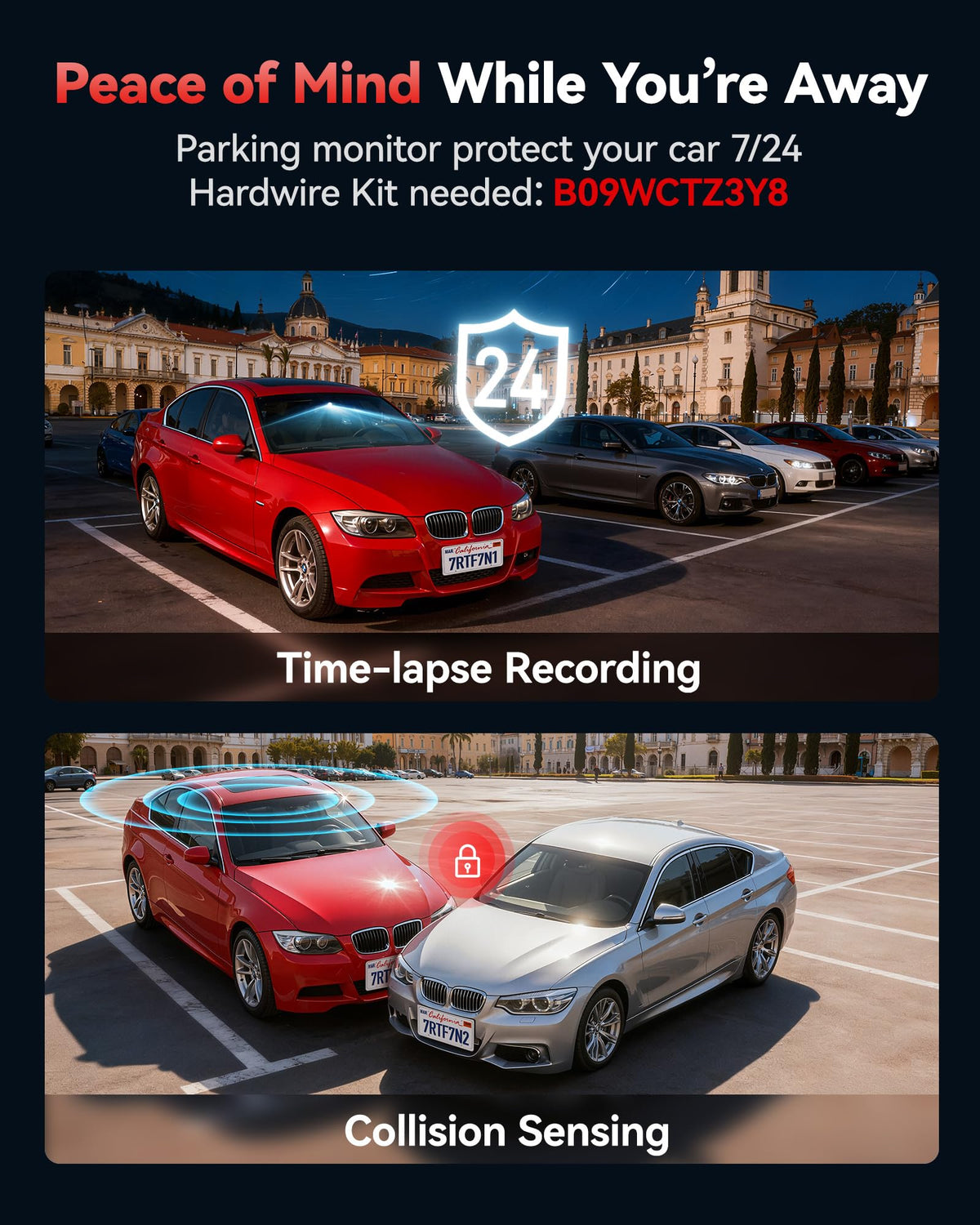 Redtiger F7N-N 3.18-inch display for quick footage checks on the go.