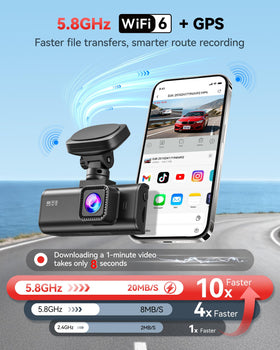 REDTIGER F7N wide front-angle view captures expansive road coverage