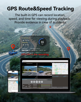 REDTIGER F9 loop recording supports continuous footage with automatic overwriting.