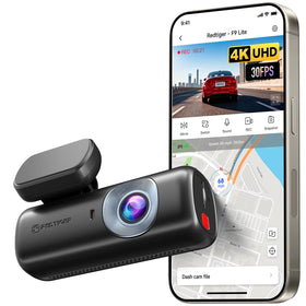 REDTIGER F9 Lite front camera showing compact profile and discreet fit