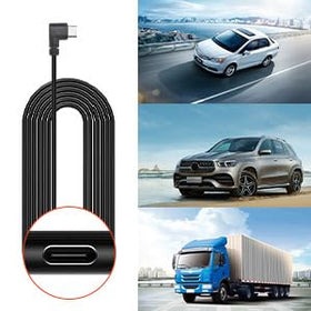 REDTIGER installed under dash with hidden cable for discreet 24‑hour dash cam power