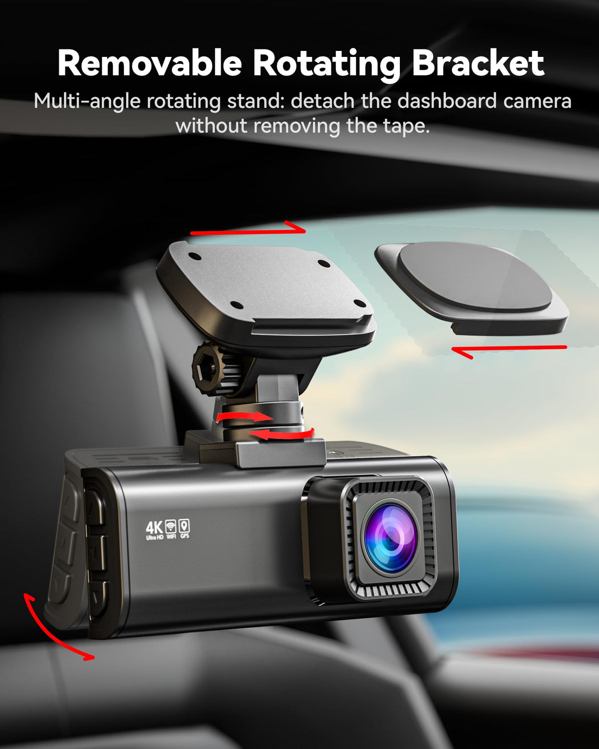 REDTIGER parking monitor provides 24h surveillance when parked