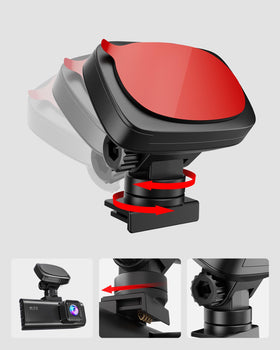 REDTIGER close-up of rotation hinge for precise angle adjustment