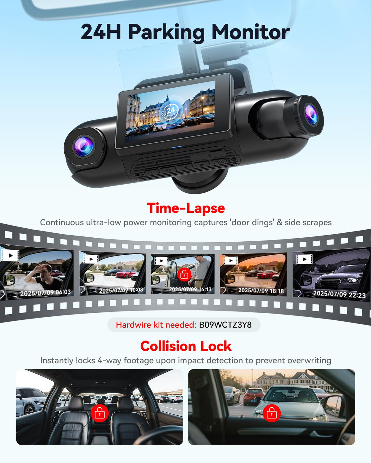 Redtiger VP40 5-8GHz WiFi enables fast transfers and quick footage sharing.