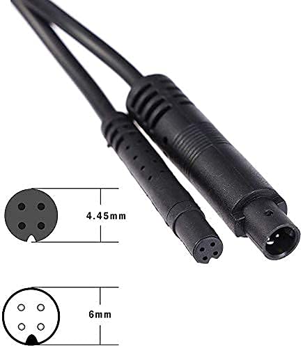 REDTIGER long cable in use for flexible rear-view installation