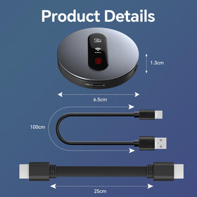 Redwalk dongle setup screen on smartphone showing easy pairing and usability