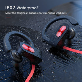 Redzoo Flame ear-hook fit emphasizes secure, sport-ready comfort during workouts.