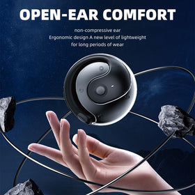 Reegus IPX5 waterproof earbuds withstand sweat and rain during outdoor runs.