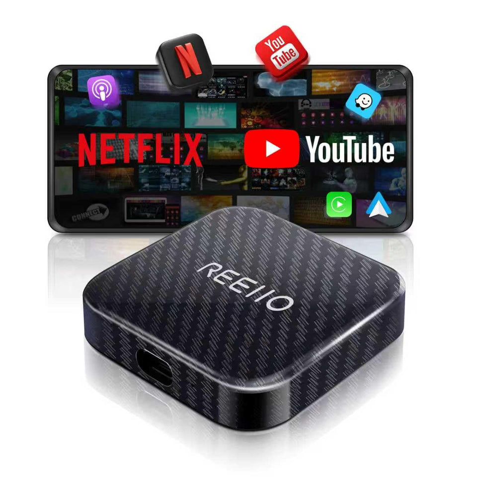 REEIIO front view plugged in showing easy wireless conversion benefit