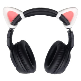 REEYEAR cat ears under running water demonstrating waterproof easy-clean benefit