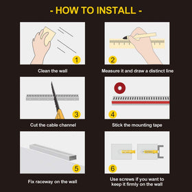 REFLYING entertainment system cables hidden for a cleaner living area