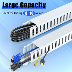 REFLYING wall-mounted TV cable management keeping cords out of sight