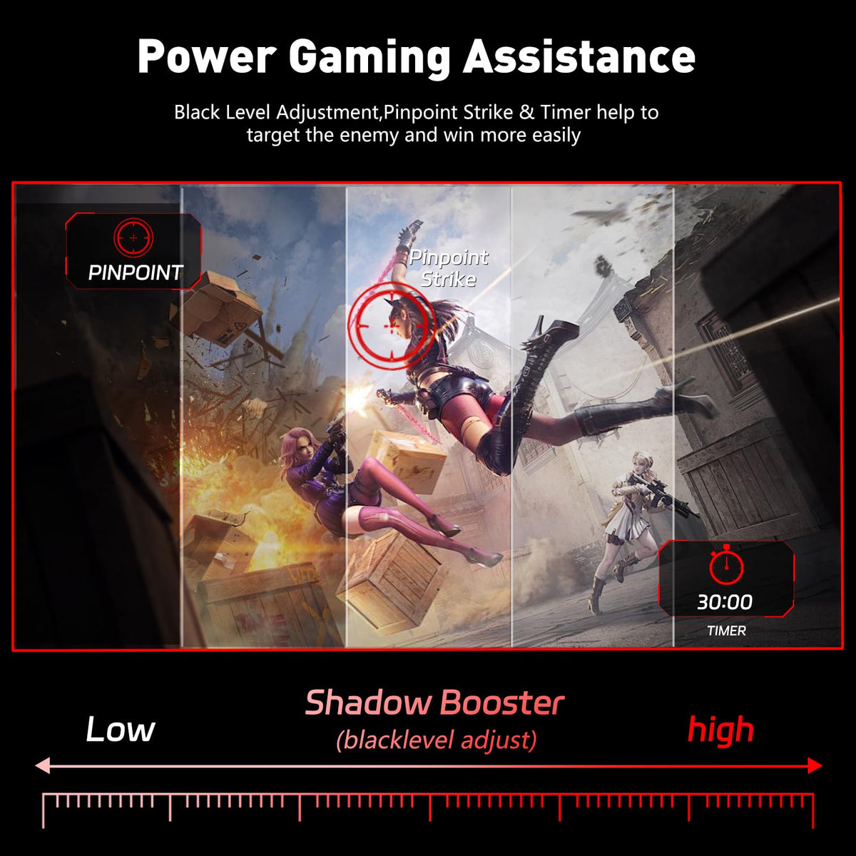 ReHisk built-in speakers provide convenient audio for games and videos