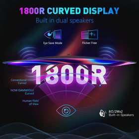 ReHisk IPS panel close-up highlighting sharp FHD clarity for work and movies