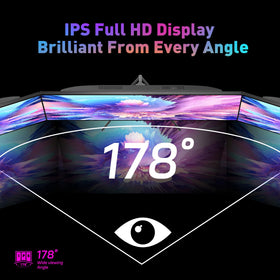 ReHisk monitor 178-degree viewing angle maintains color across seats