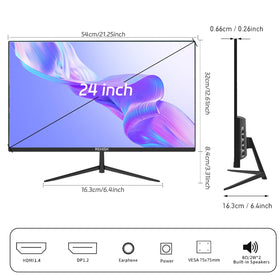 ReHisk built-in speakers provide convenient audio without external speakers