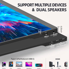 ReHisk connected to console in living room, portable gaming display benefit