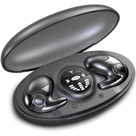 Rehoria invisible sleep earphone shown for ultra thin comfort during side sleeping