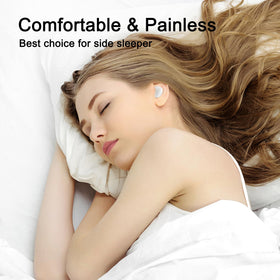 Rehoria side-sleeper earphones provide a snug design for comfortable sleep and quiet listening.