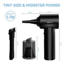 REIKIYA size comparison in a hand showing portable convenience and travel-ready